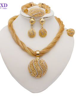 Fine Gold Jewelry Set