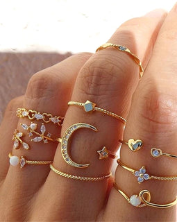 Bohemian Chain Rings