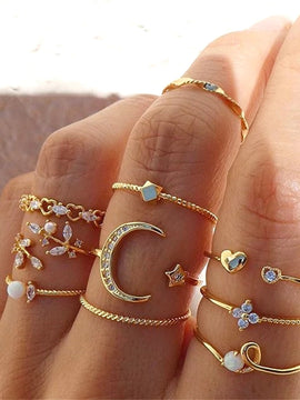 Bohemian Chain Rings