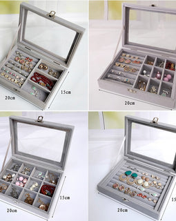 Velvet Jewelry Organizer