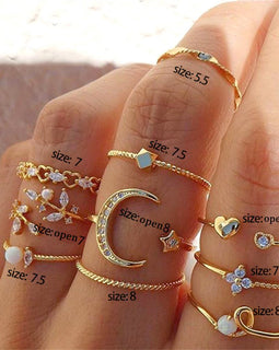 Bohemian Chain Rings