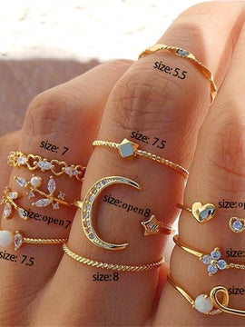 Bohemian Chain Rings