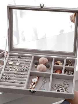 Velvet Jewelry Organizer